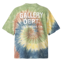 GALLERY DEPT Letter Print Cotton T-Shirt