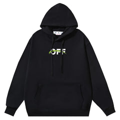 Off White Logo Hoodies