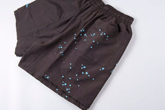 Sp5der Double Layer Shorts Brown