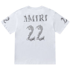 AMIRI Logo-Print Cotton T-Shirts