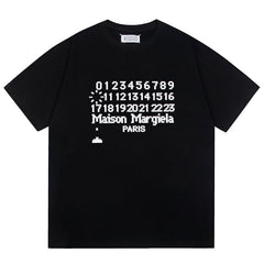 Maison Margiela Number Print T-Shirts