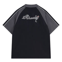 Rhude Letter Logo Printed Shirt