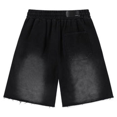 AMIRI logo-embellished cotton track Shorts