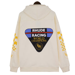 RHUDE Racing graphic-print hoodie