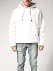 White Oversize Hoodie