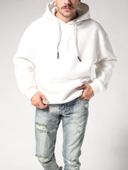 White Oversize Hoodie