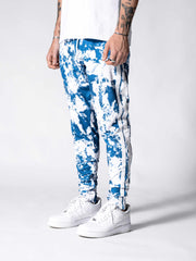 Bleached on Blue Sweatpants