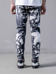 Bleached on Black Jeans