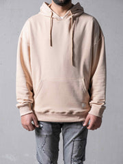 Beige Oversize Hoodie