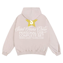 Saint Michael Tears Printed Hoodie