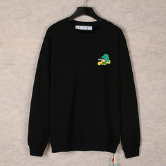 OFF WHITE Colorful Arrows Crew Neck Sweatshirts