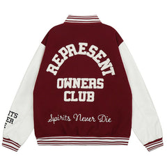 Represent Owners Club Varsity Jacket