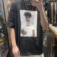 Supreme Letter Logo Print T-Shirt